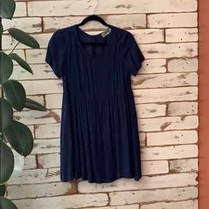 Casual blue dress